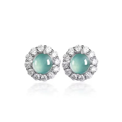 Jade Stud Earrings