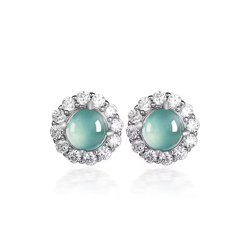 Jade Stud Earrings
