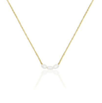 Pearl Vermeil Necklace