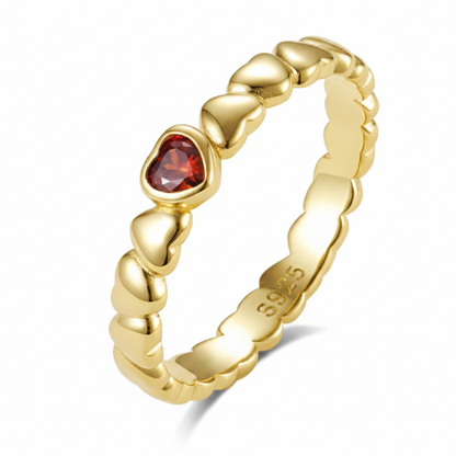 Red Heart Ring