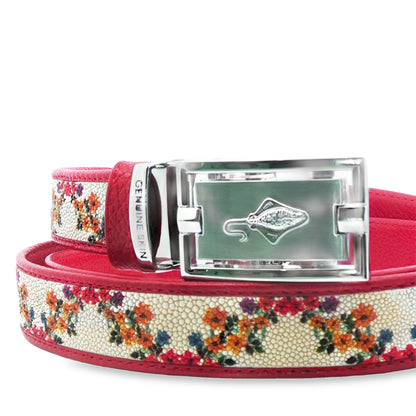 Stingray Skin Belt