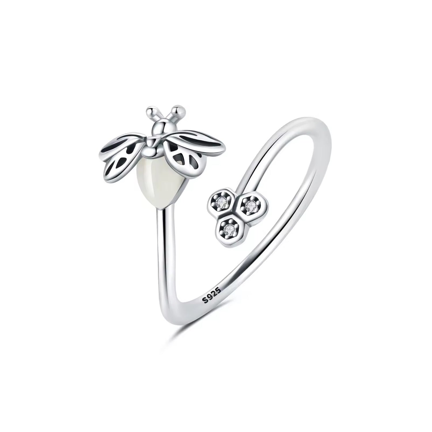 Glow in the dark Bee Ring