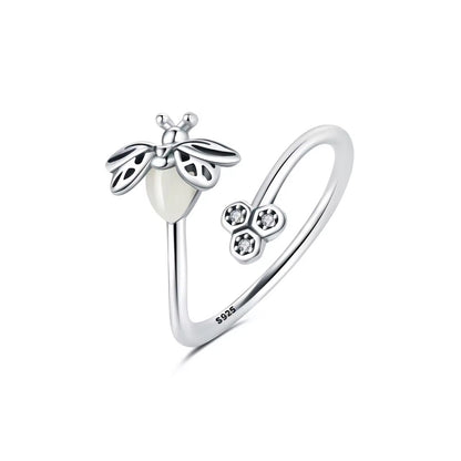 Glow in the dark Bee Ring