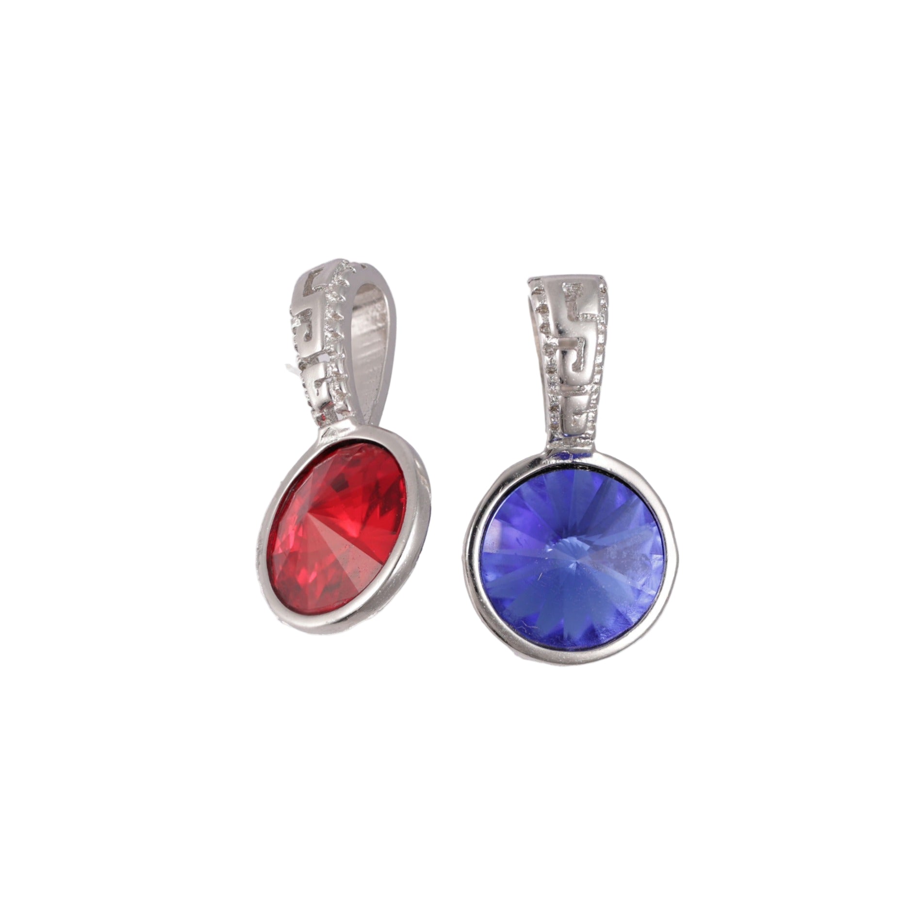 Simple Blue & Red Stone Set image 0