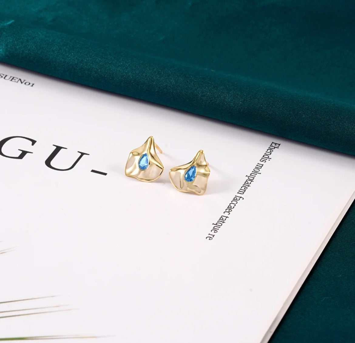 Blue Turquoise Stud image 0