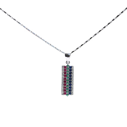 Multi-colored Stone Earrings image 2