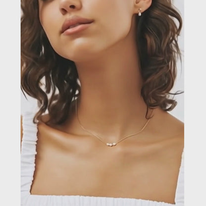 Pearl Vermeil Necklace