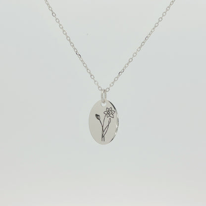 Birth-flower Necklace