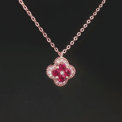 Diamond & Ruby Necklace